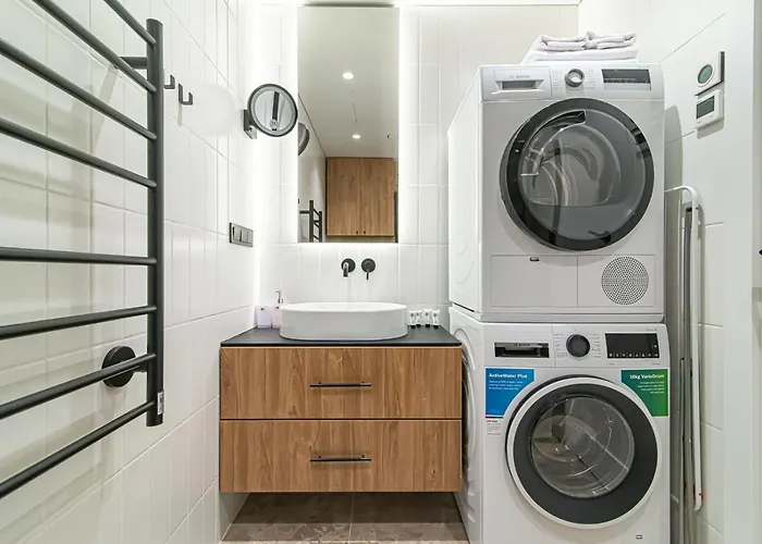 Lejlighed #stayhere - New & Stylish Minimalistic 1bdr Center