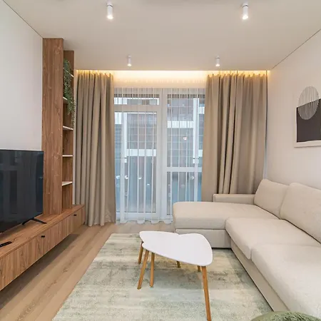 Lägenhet #stayhere - New & Stylish Minimalistic 1bdr Center Vilnius
