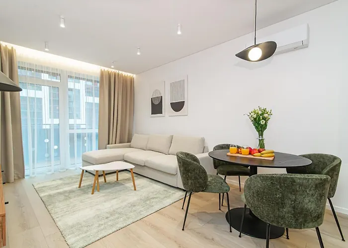 #stayhere - New & Stylish Minimalistic 1bdr Center ヴィリニュス